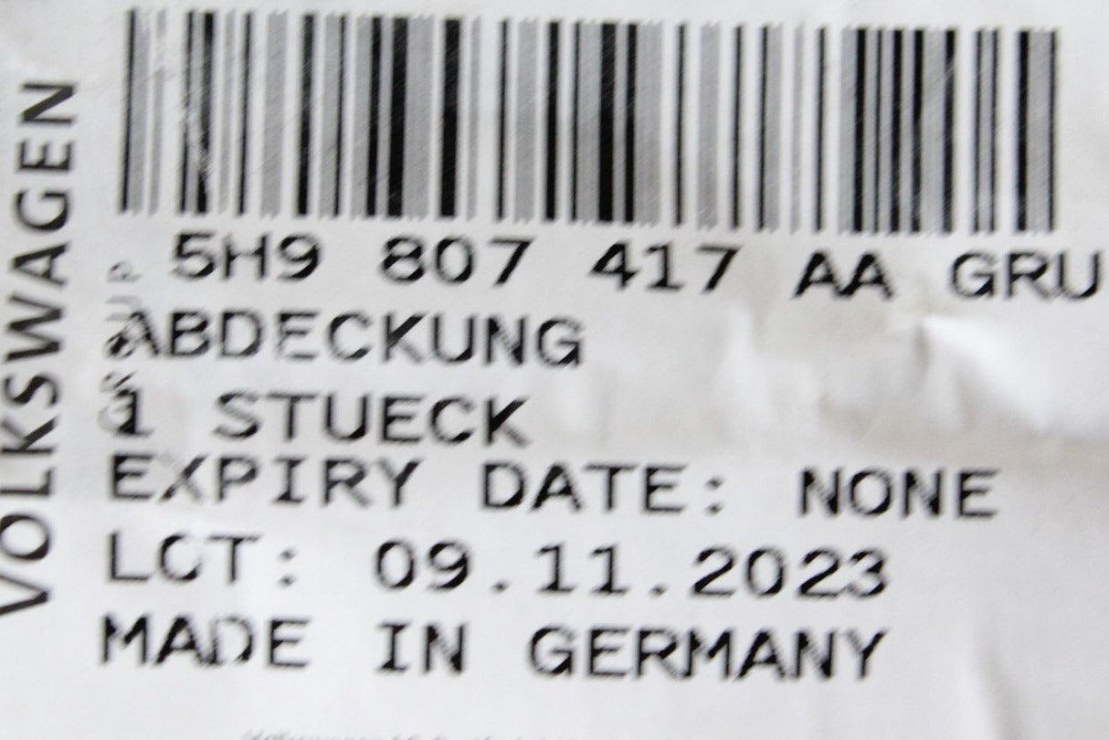 VW Golf MK8 estate 2020-on rear bumper (primed) 5H9807417AA GRU