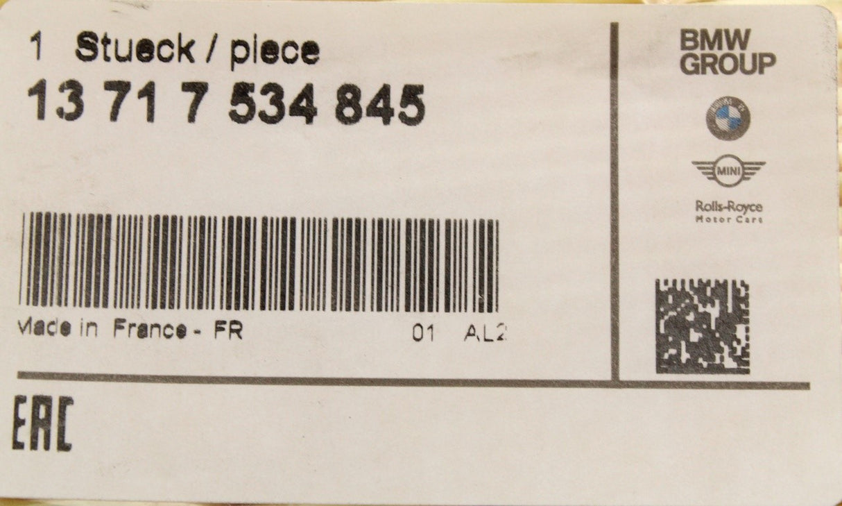 MINI R55 R56 R57 2006-2012 air filter element 13717534845