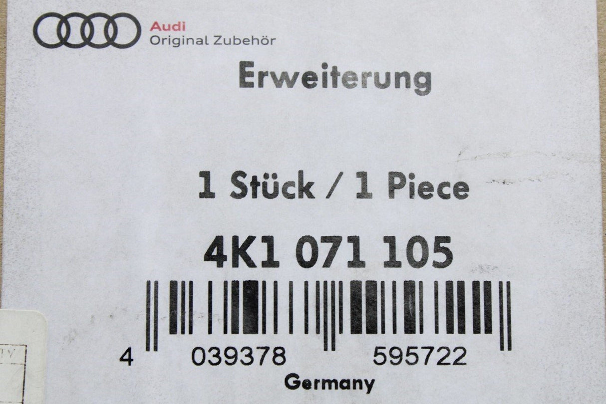 Audi tow-bar bike carrier retro-fit extension kit (3rd bike) 4K1071105