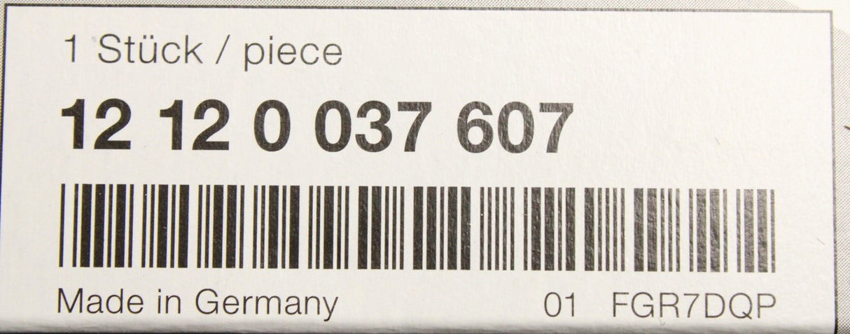 BMW E30 E36 E39 E46 E53 E60 E65 E66 E83 spark plugs (x6) 12120037607