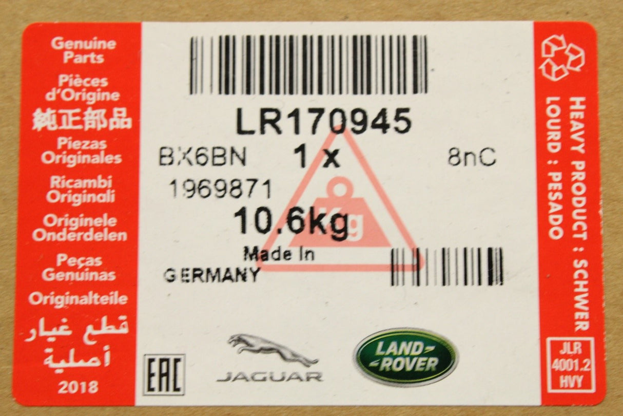 Range Rover Sport 2023-on front air suspension strut (right) LR170945