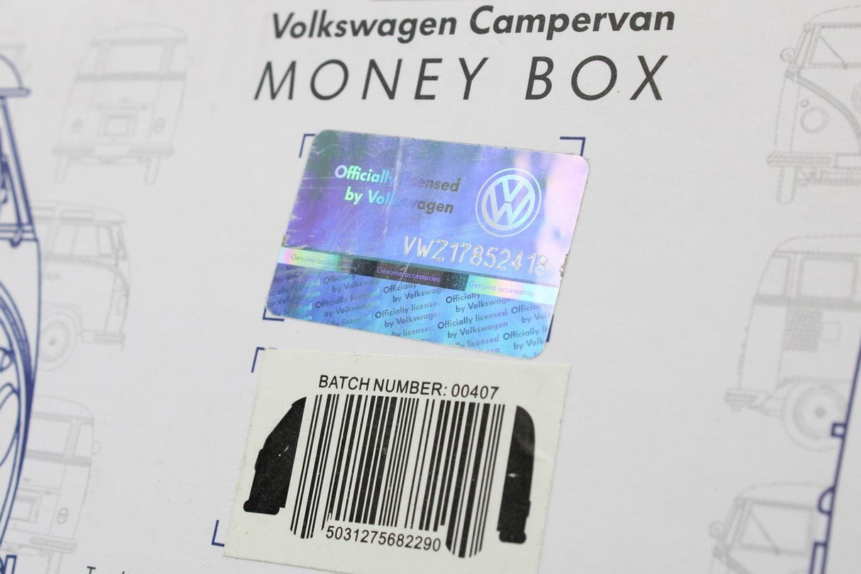 VW T1 Campervan money box (Light Blue / White) ZGB5087814057