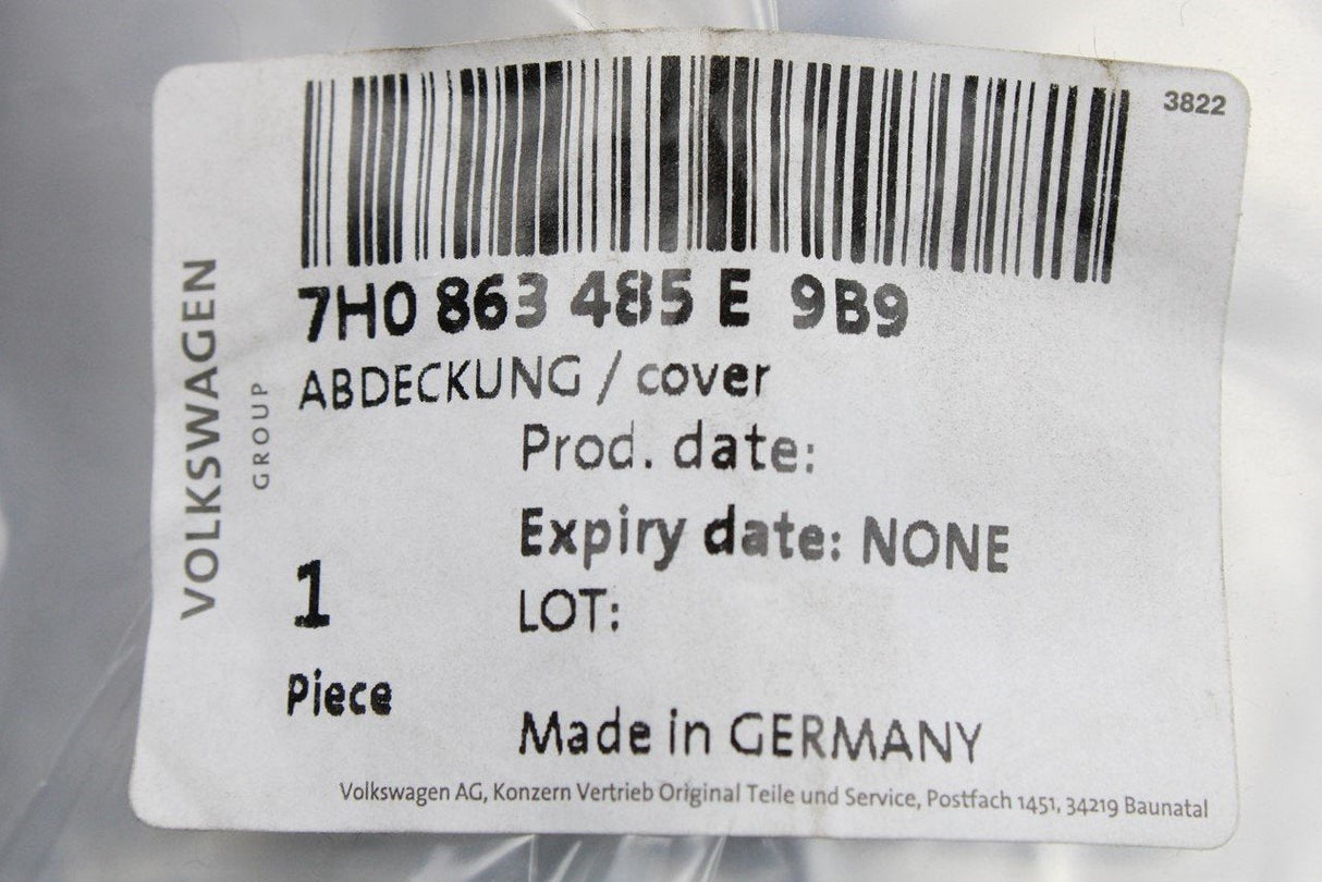 VW Transporter T5/6 Rear door floor entry trim cover 560mm 7H0863485E9B9