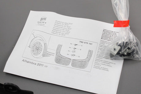 SEAT Alhambra 7N 2010-2020 mud flaps set (front) 7N5075101