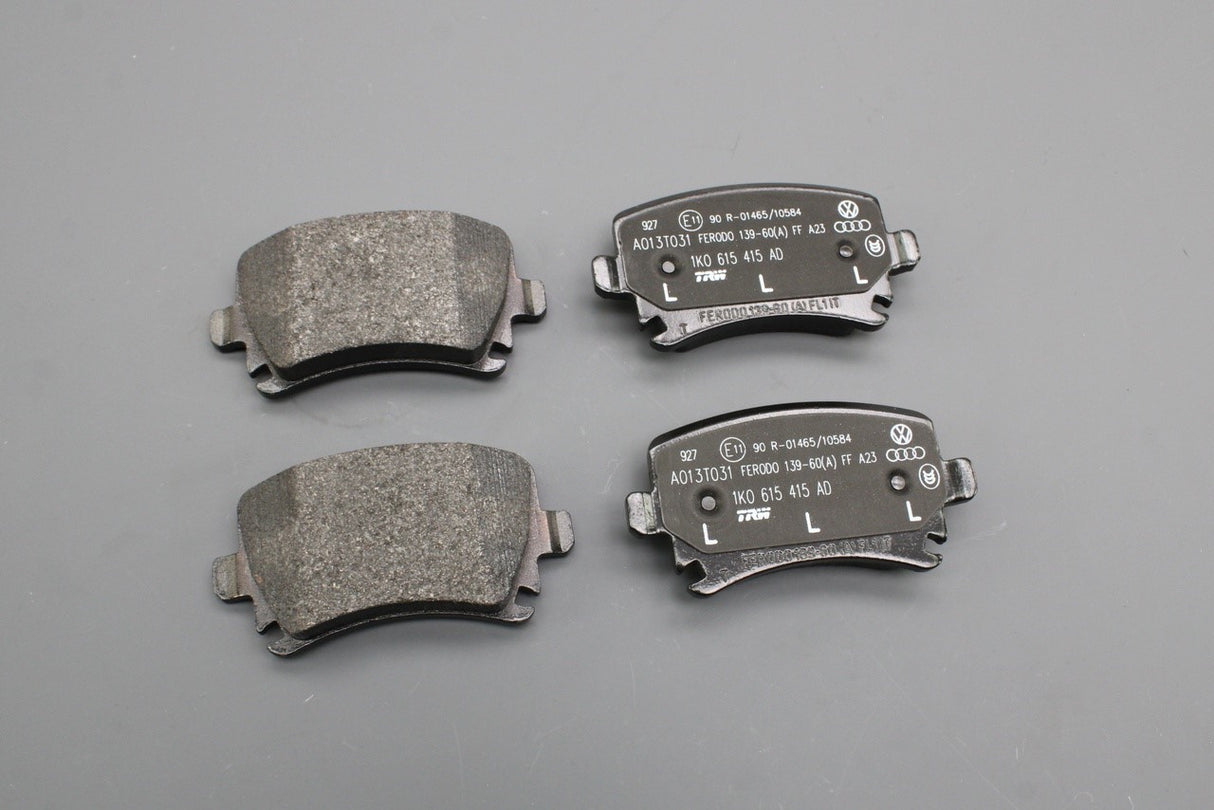 VW Golf MK5 R32 Audi S3 Skoda SEAT rear brake pads set (282x12mm) 1K0698451S