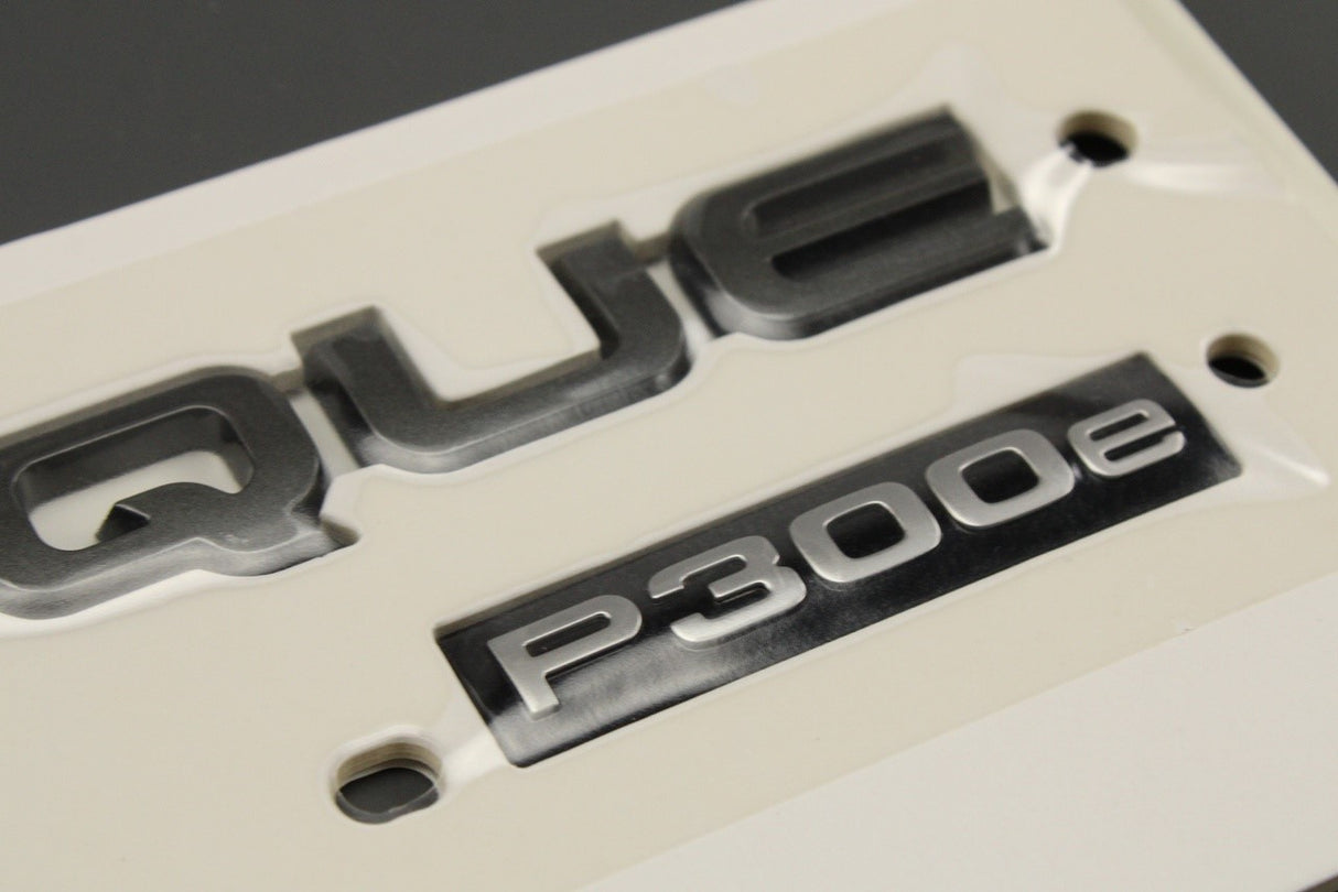 Range Rover Evoque 2019-on 'Evoque P300e' badge emblem (rear) LR138659