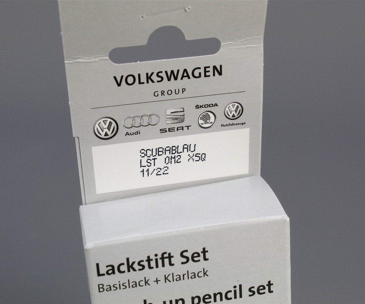 Audi touch up paint set x2 9ml Scuba Blue X5Q LST0M2X5Q