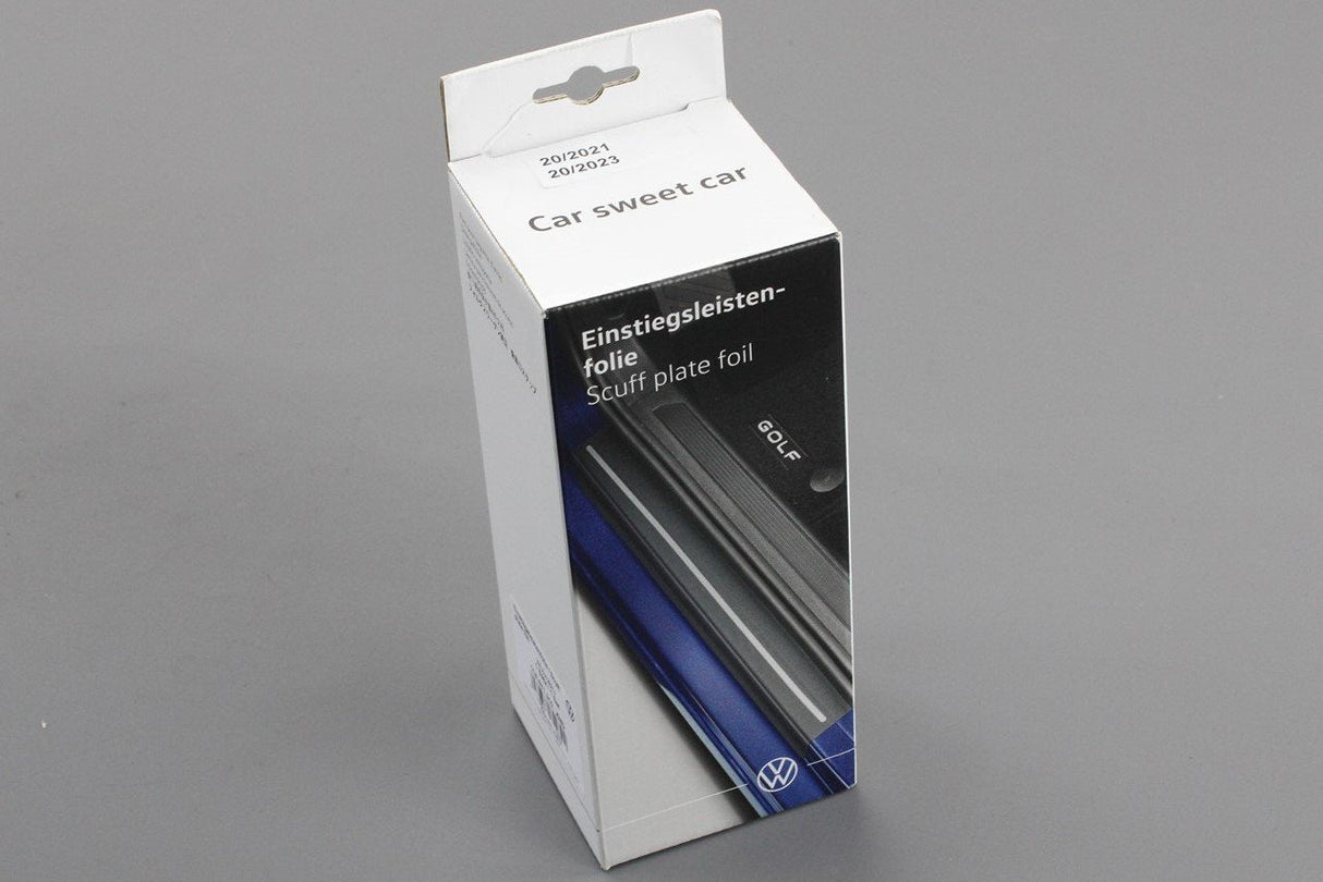 VW Tiguan 2016-on door sill protector kit (silver/black) 5NA071310 ZMD