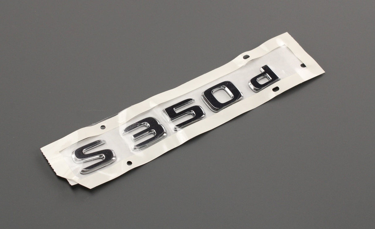 Mercedes-Benz S-Class W222 S350d rear boot lid badge A2228176100