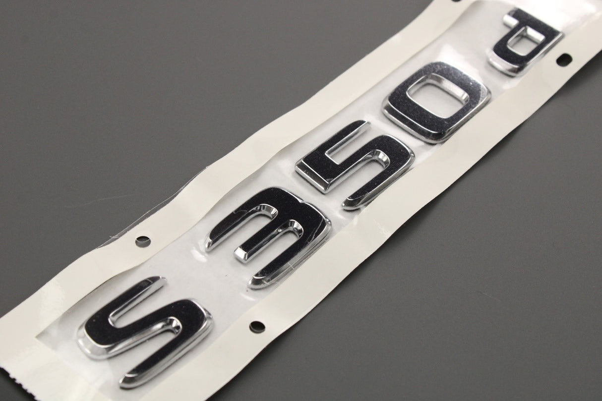 Mercedes-Benz S-Class W222 S350d rear boot lid badge A2228176100