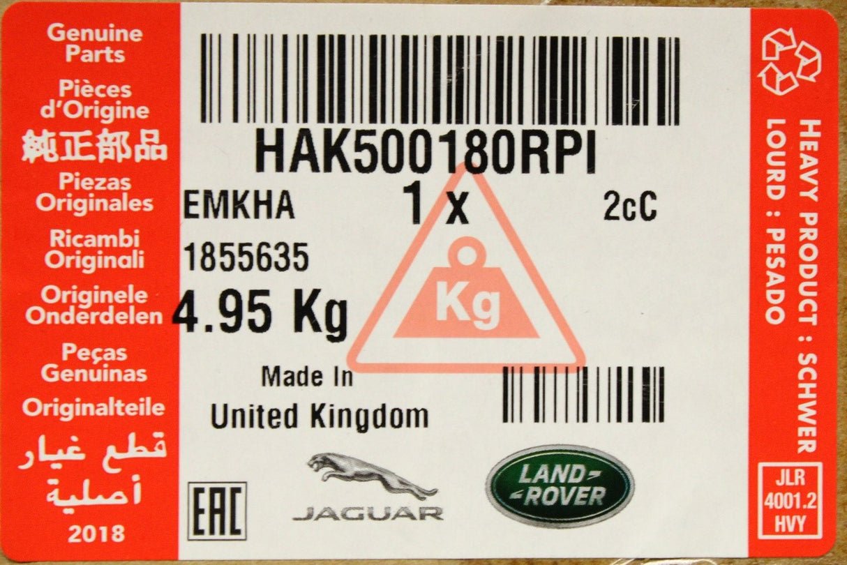 Land Rover Defender 2007-2016 front seat base cushion HAK500180RPI