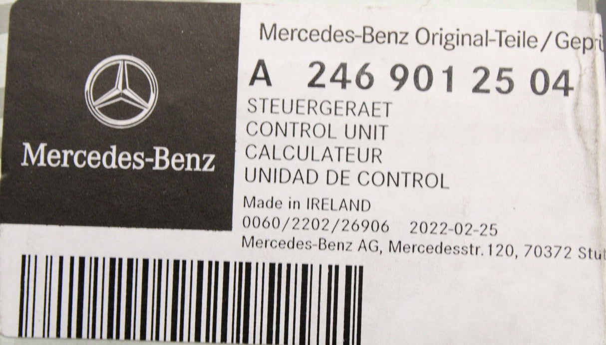 Mercedes-Benz windscreen rain sensor A2469012504