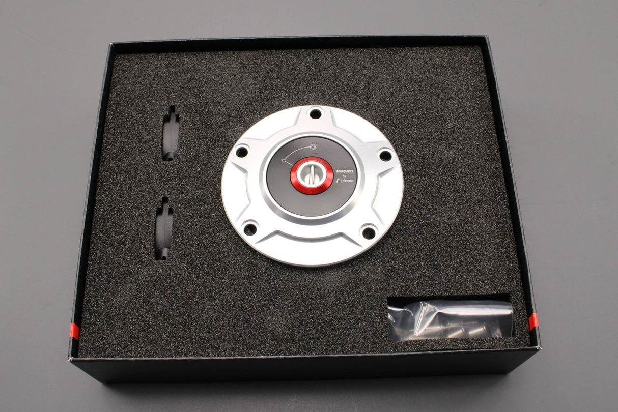 Ducati Panigale V4 Rimoza aluminium fuel tank cap 97780051BB