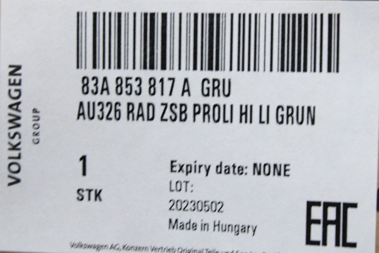 Audi Q3 2019-on wheel arch trim (rear left) 83A853817A GRU