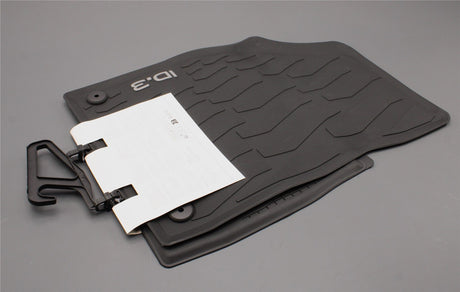 Genuine VW ID.3 2020-on front rubber floor mats RHD 10C061502 82V