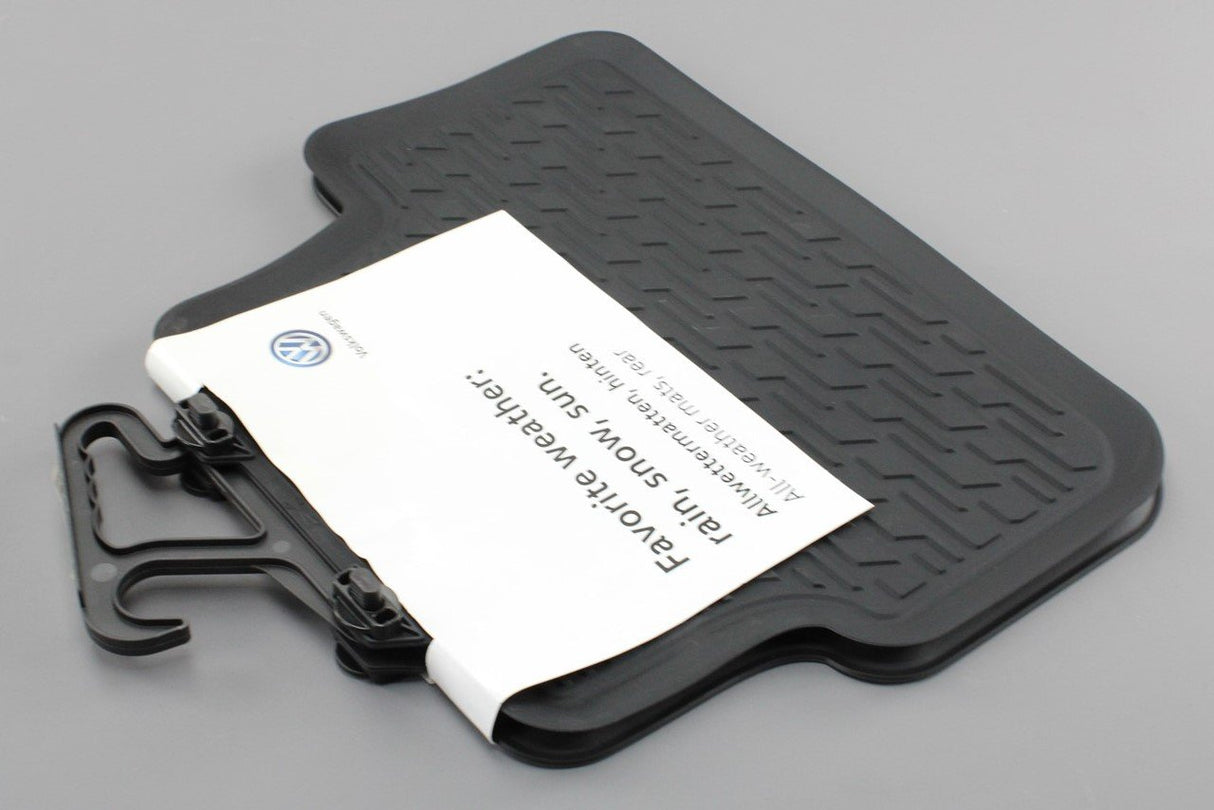 VW T-Roc 2018-Onward rear rubber floor mats set 2GD061512 82V
