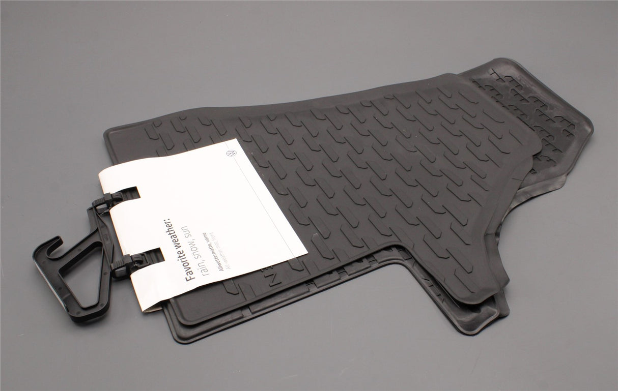 Genuine VW Transporter T6.1 2020-24 rubber floor mats set (front) 7H2061502 82V