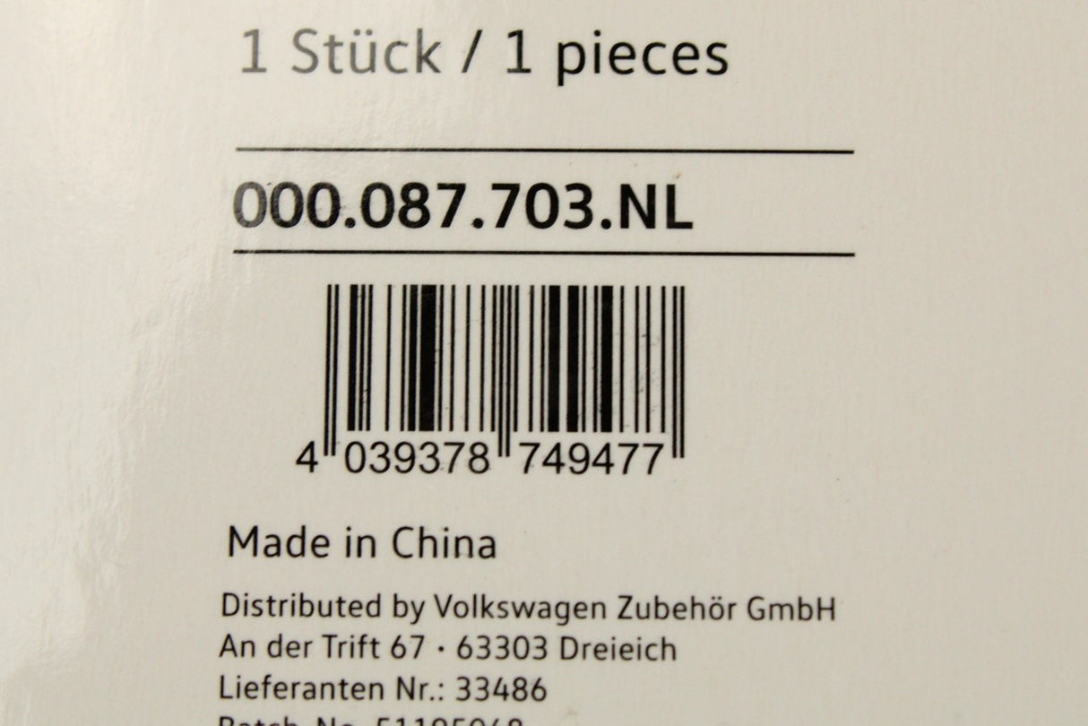 VW stainless steel ice cube set 000087703NL