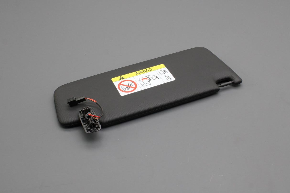 Audi Q3 SQ3 RSQ3 2019-on sun visor in black (left) 83A857551C 7C0