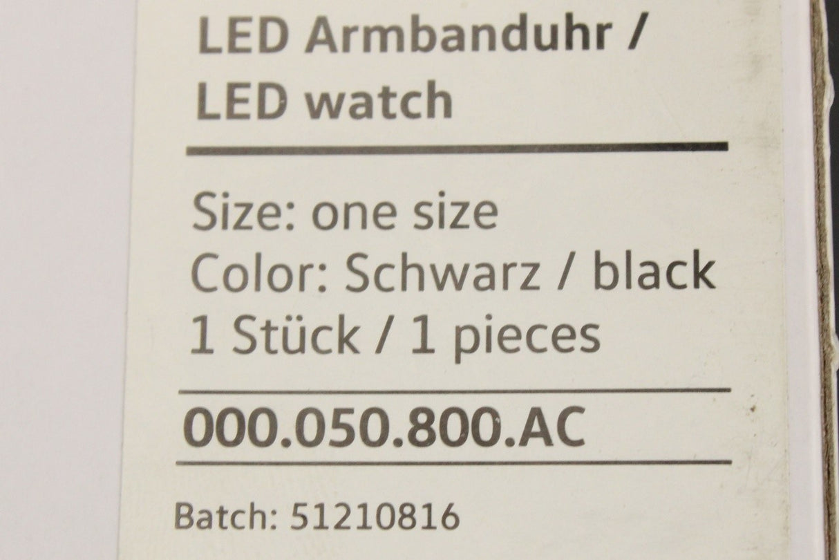 VW LED watch 000050800AC