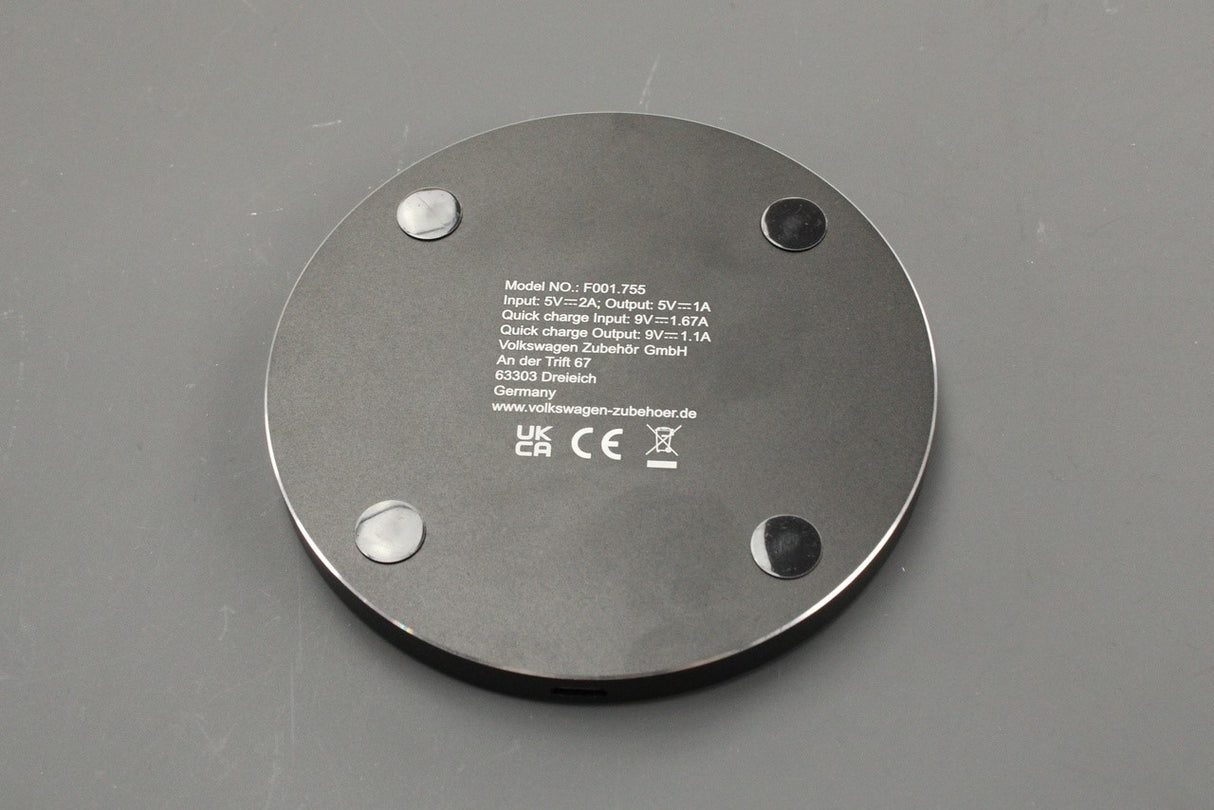 VW GTI wireless charging pad 5HV087625A