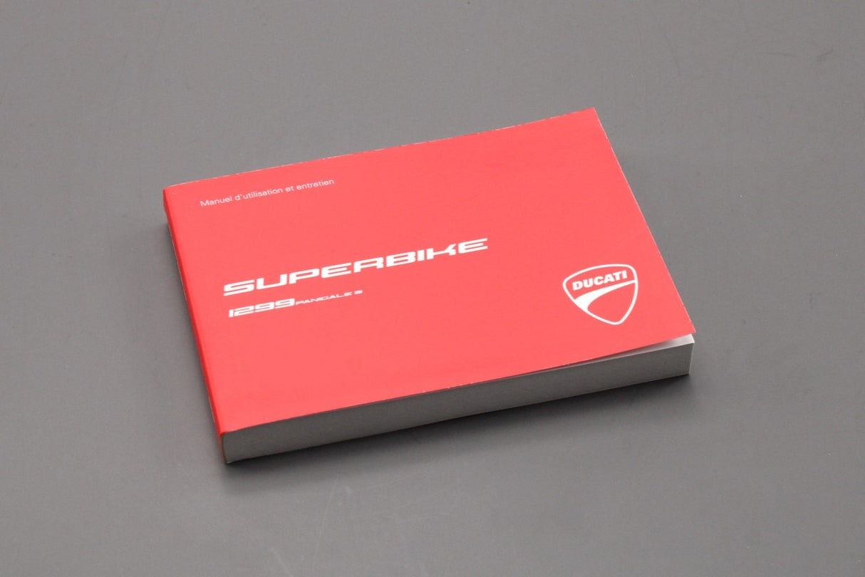 Ducati 1299 Panigale S ABS 2016 owners manual 91372921A