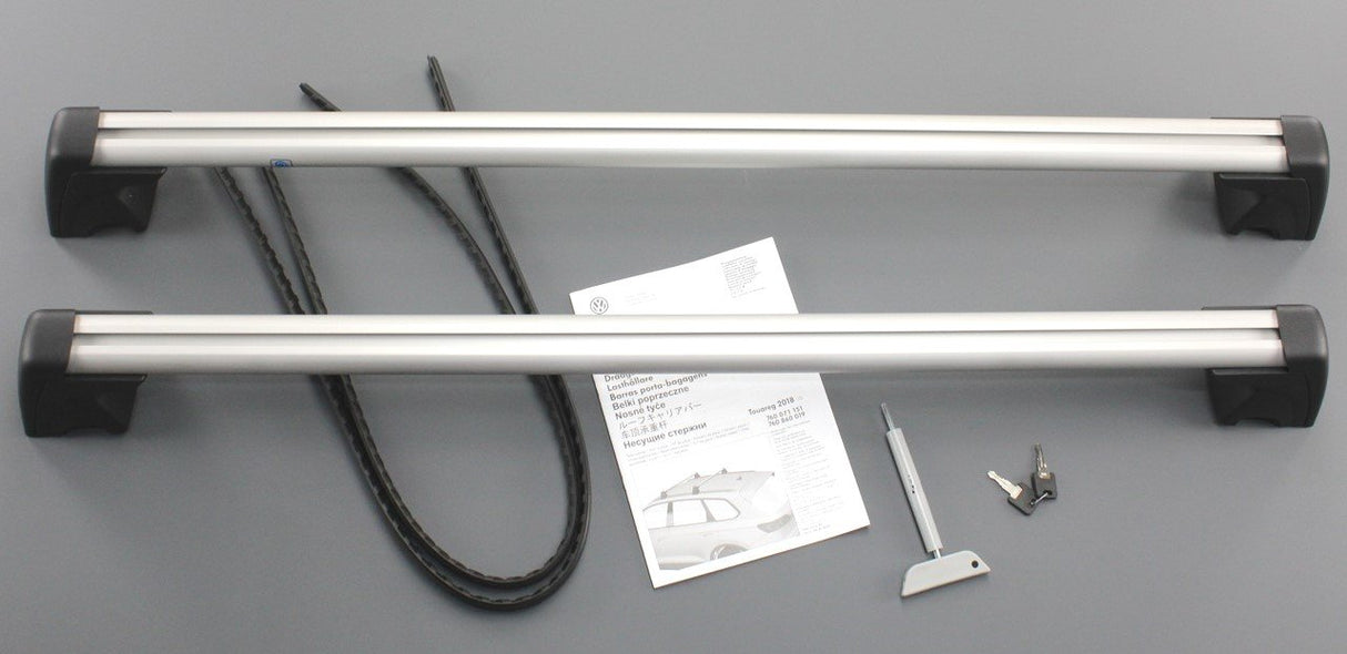 VW Touareg 2018-On accessory aero roof bars for roof rails 760071151