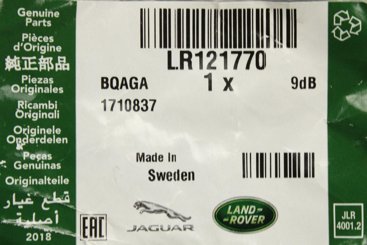 Land Rover Defender RR Sport 13-on high pressure fuel line LR121770