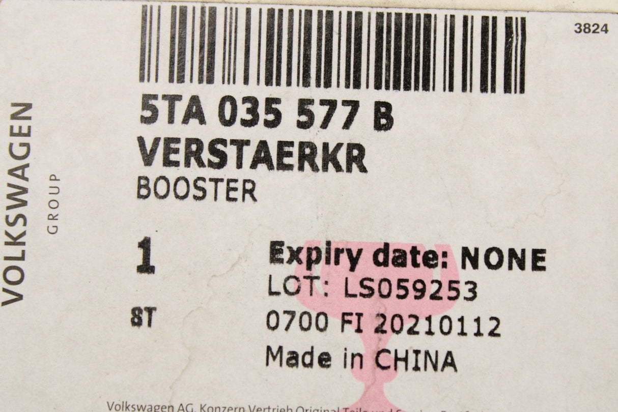 VW Touran 2016-on FM2/DAB aerial amplifier 5TA035577B