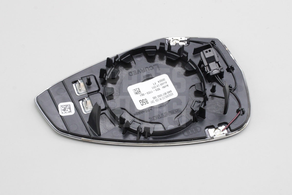 Audi A4 S4 RS4 A5 S5 RS5 2016-25 wing mirror glass (left) 8W0857535G