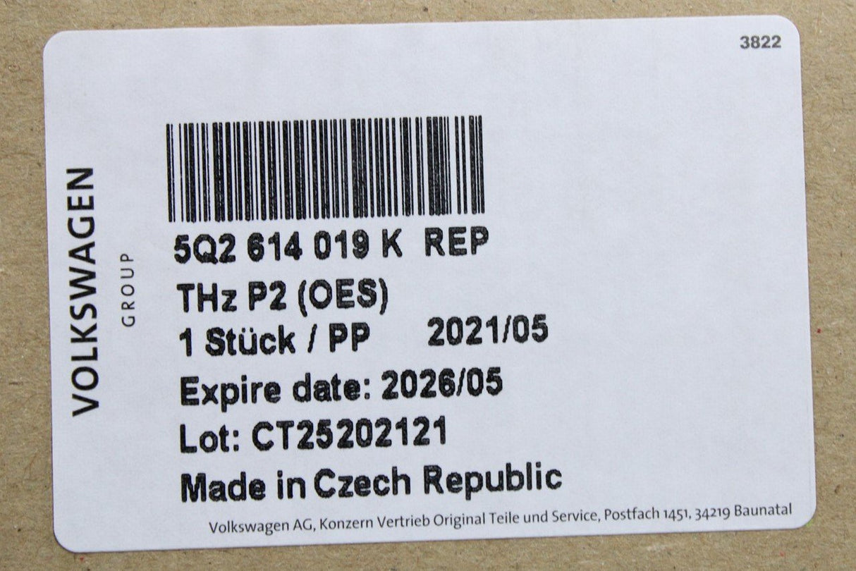 VW Audi A3 Q2 SEAT 16-on brake master cylinder repair set 5Q2614019K REP