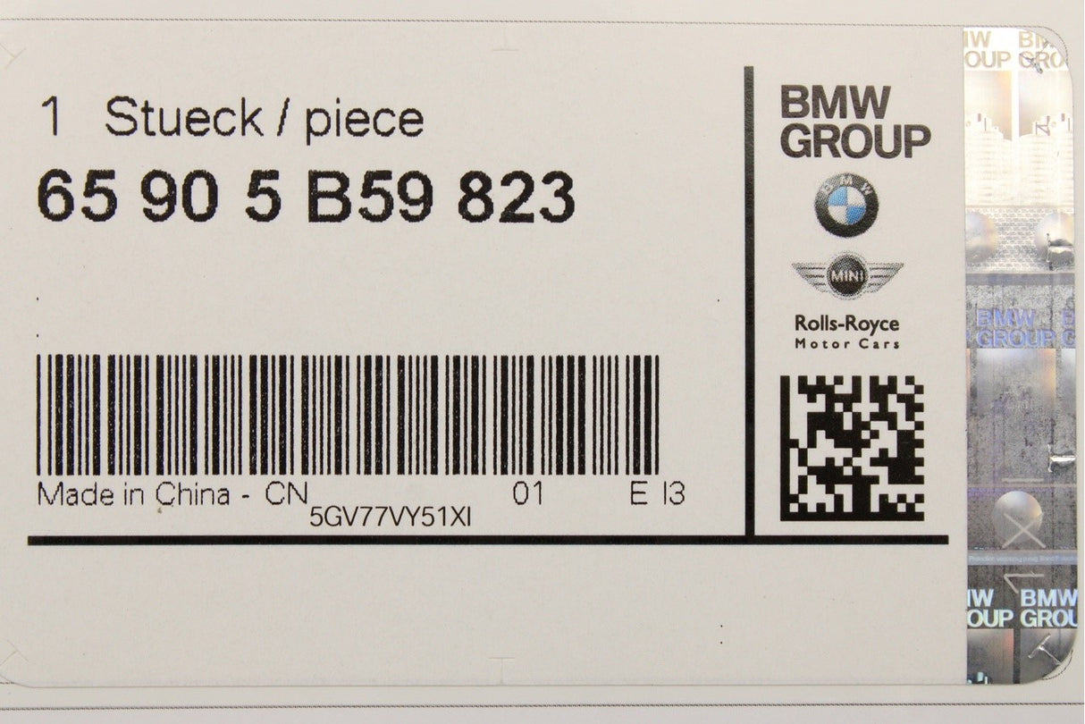 BMW 1' 2' 3' 4' 5' i3 X1 X3 USB navigation update (Europe) 65905B59823