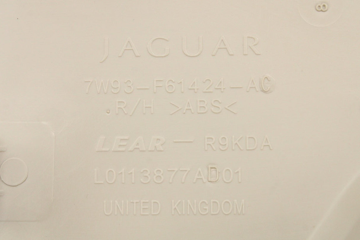 Jaguar XJ 2010-19 front right outer seat frame trim (right) C2C36058NUG