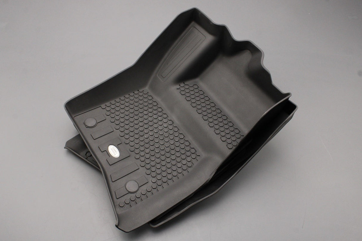 Land Rover Defender 20-on RHD SWB deep sided rubber floor mats (x5) VPLES0665