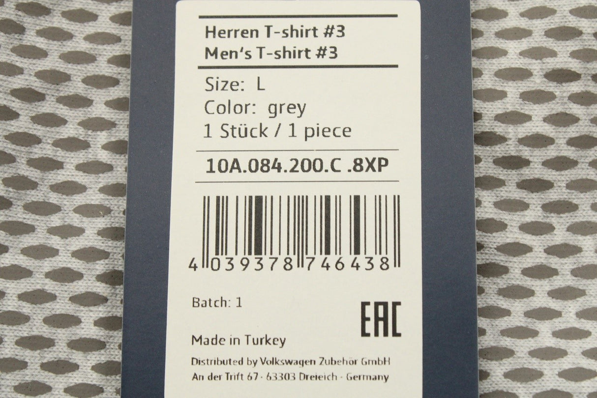 Volkswagen ID Now You Can men's t-shirt (large) 10A084200C 8XP