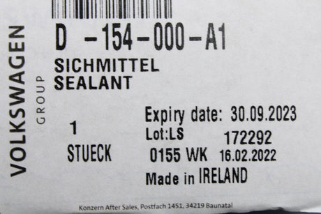 VW Audi Skoda SEAT locking fluid LOCTITE 638 high-strength (10ml) D154000A1