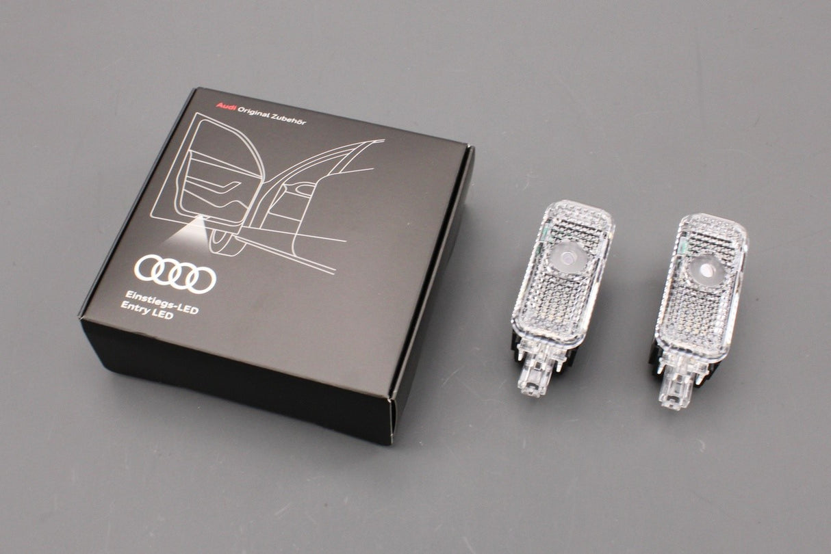 Audi "S-logo" accessory LED projector entry puddle lights 4G0052133J