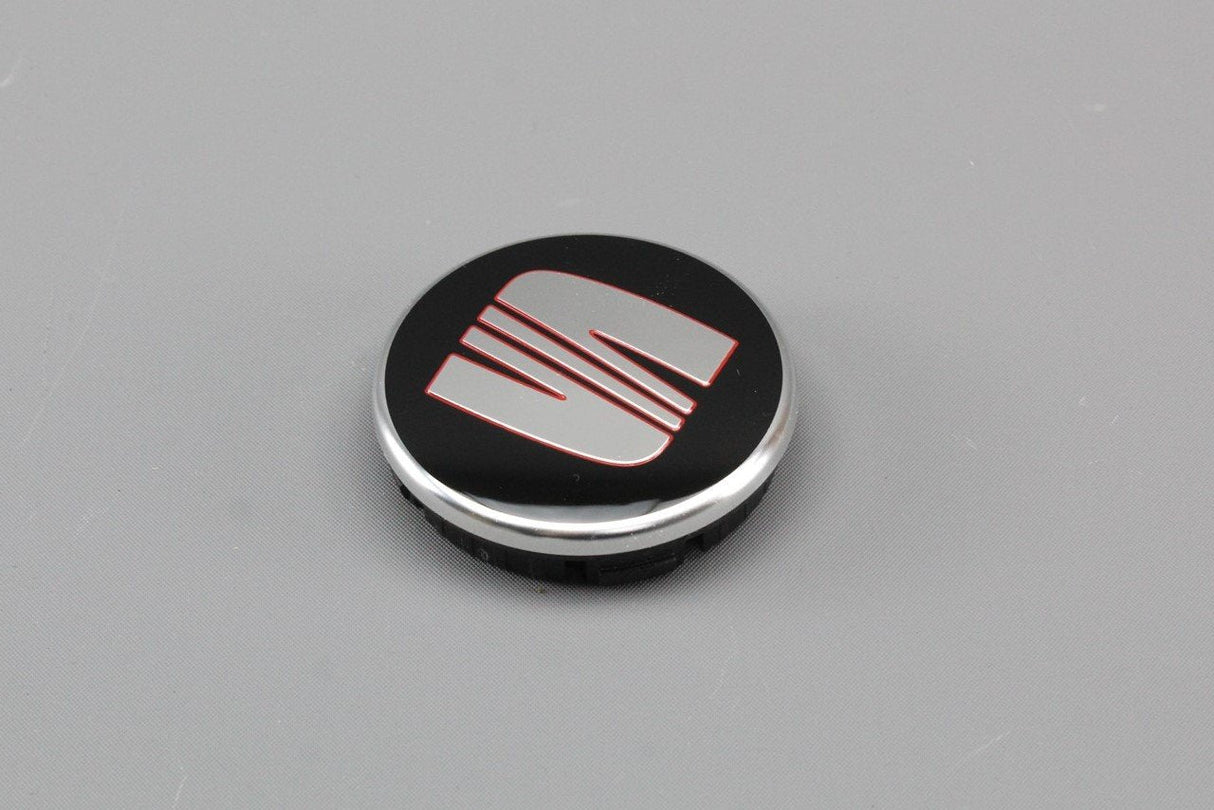SEAT Exeo Ibiza Mii Toledo Wheel centre cap black/red 6LL601171 ZPP