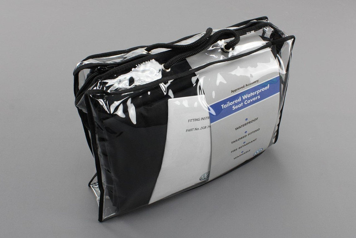 VW Transporter Shuttle T6 front seat covers 1+2 (black) ZGB7HE062044