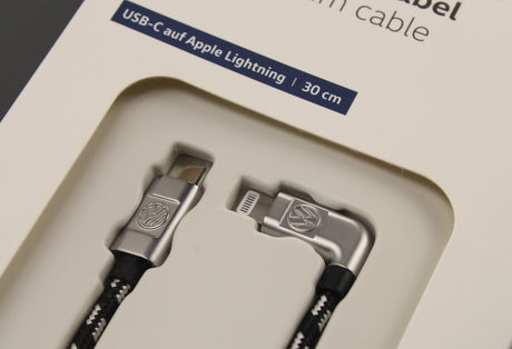 VW Volkswagen USB-C to Apple Lightning iPhone cable 30cm 000051446AC