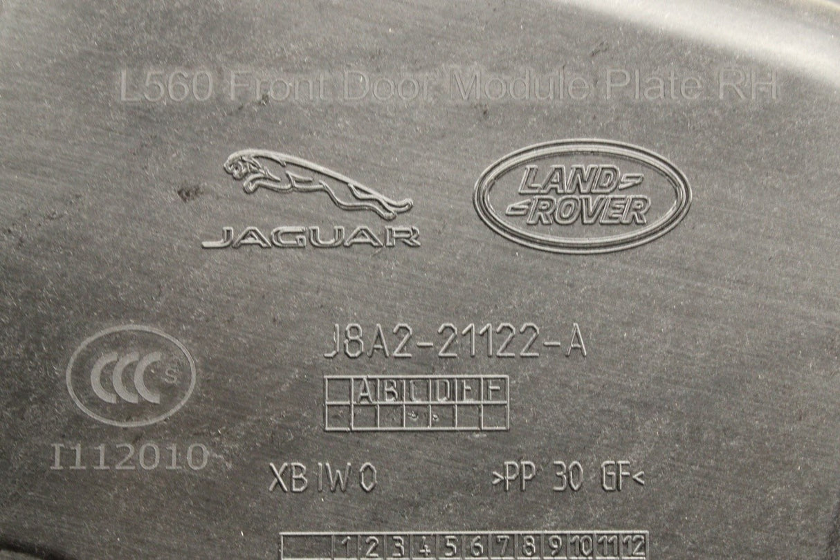 Range Rover Velar 2017-on front door panel trim (right) LR111549