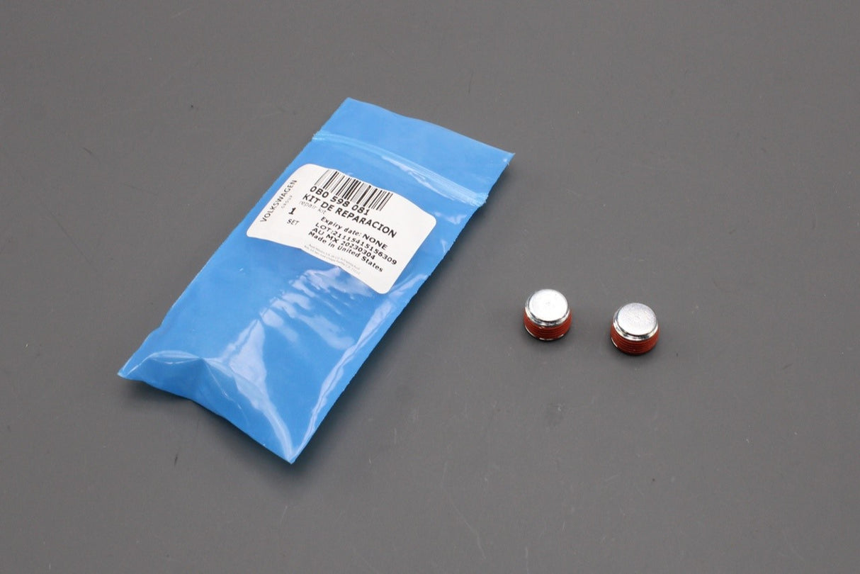 Audi A4 A5 A6 A7 Q5 16-on rear differential fill & drain plugs 0B0598081