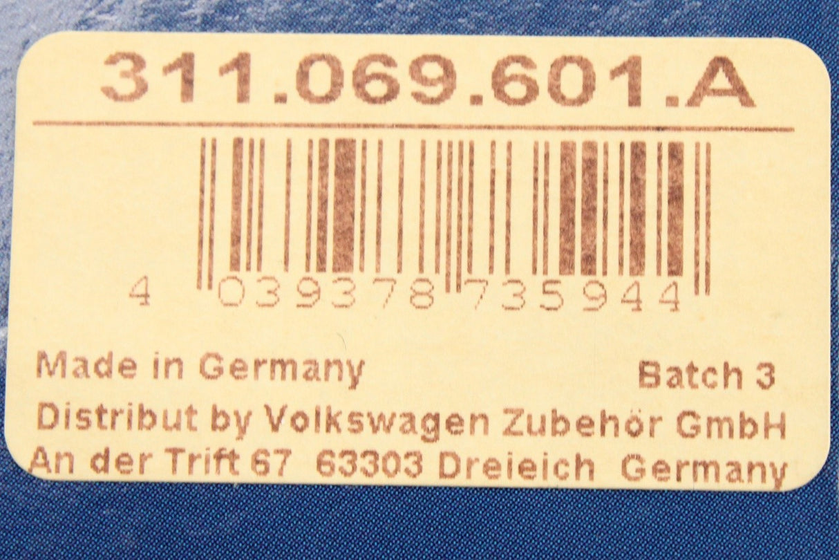 VW Volkswagen Classic Beetle porcelain coffee mug 311069601A