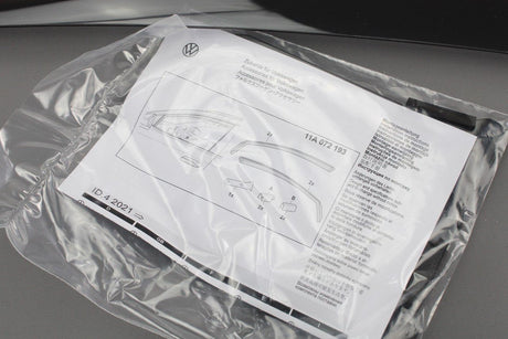 VW ID.4 ID.5 2021-on door window wind deflectors (front) 11A072193