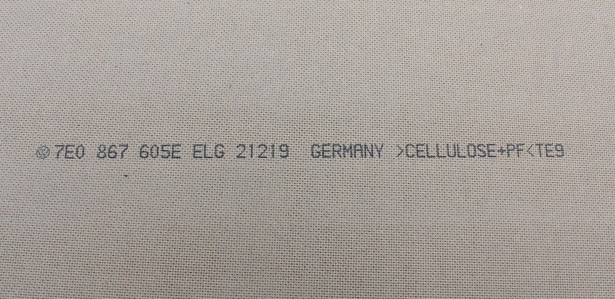 VW Transporter T6 tailgate boot lid trim panel board 7E0867605E TE9