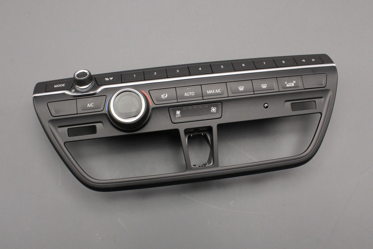 BMW i3 2013-18 radio and climate control A/C panel 61315A0A3F6