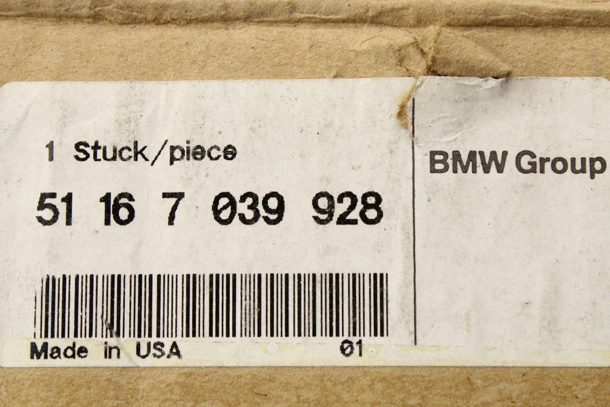 BMW X5 E53 1999-2004 exterior wing mirror housing (right) 51167039928