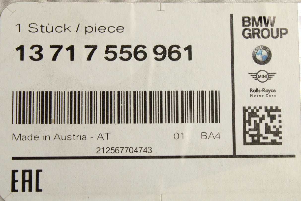 BMW E88 E90 E91 E60 135i 335i 535i N54 air filter element 13717556961