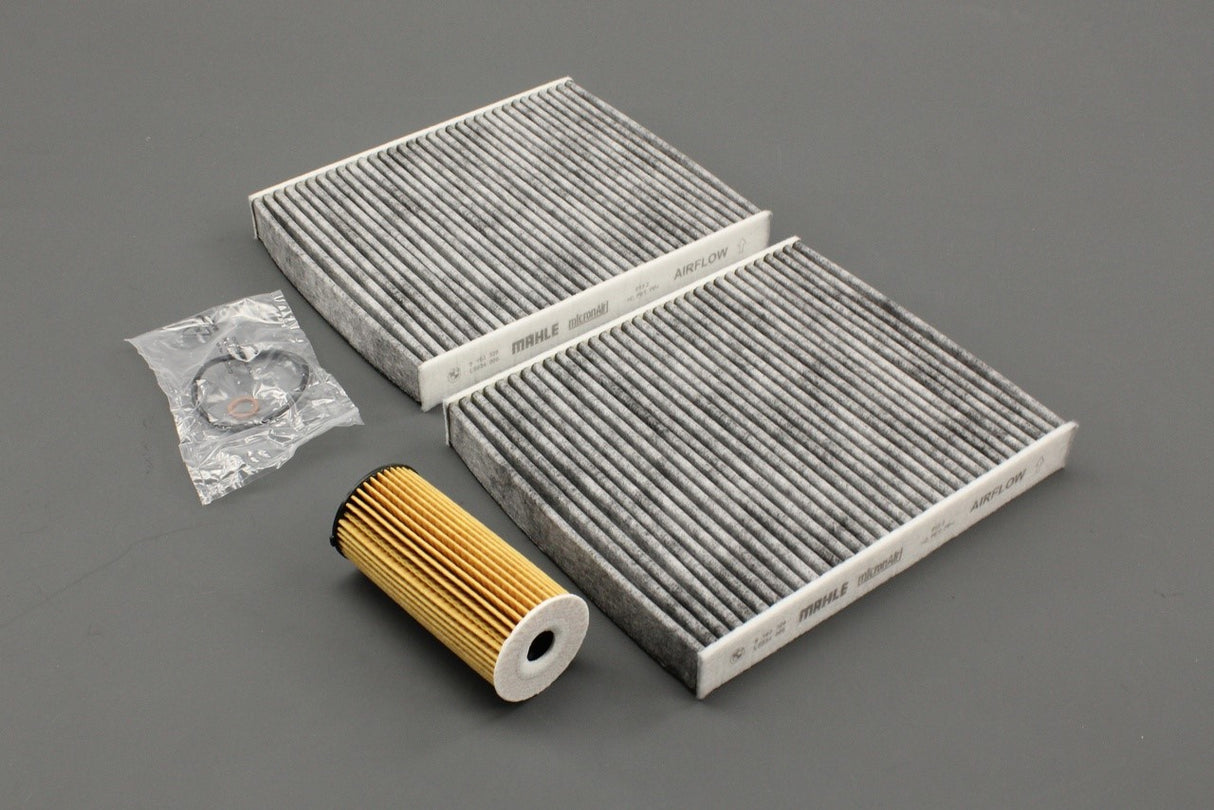 BMW F10 2013-16 F11 518d 520d pollen and oil filter kit 88002449250