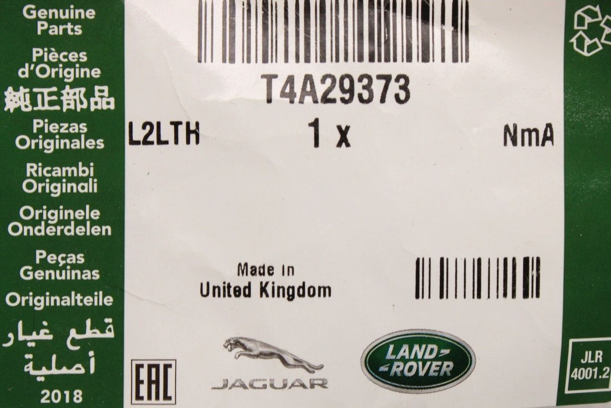 Jaguar F-Pace 2016-on front brake caliper cooling duct (right) T4A29373